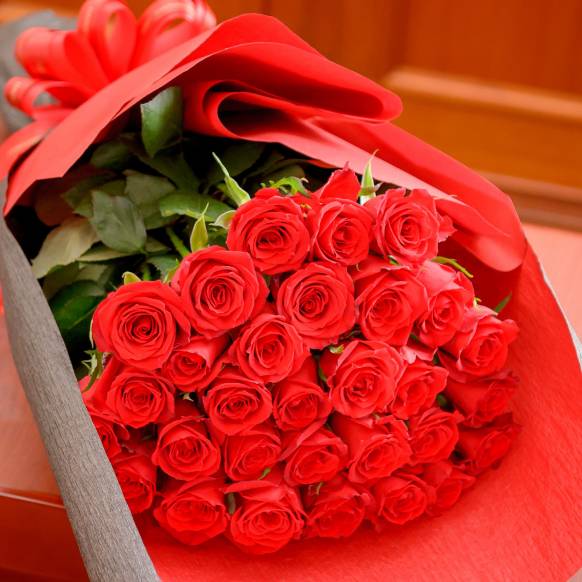 30本のバラの花束 900142