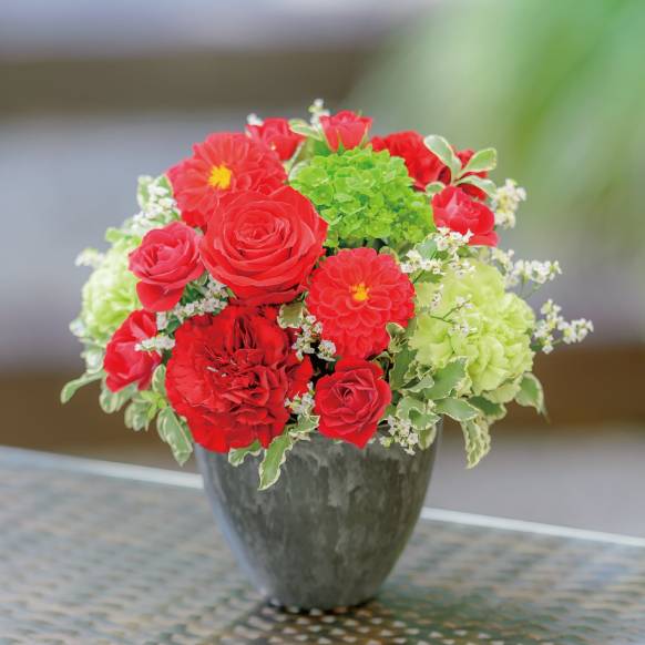 花徳アレンジ　レッド 900155